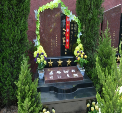 西安霸陵墓園-軍魂園中區(qū)-將軍碑起